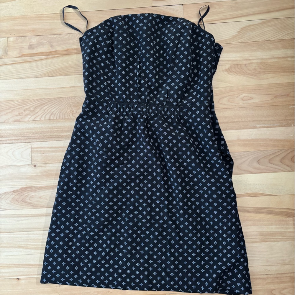 Club Monaco strapless paternes Dress